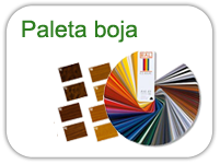 paleta boja imitacija drveta akril